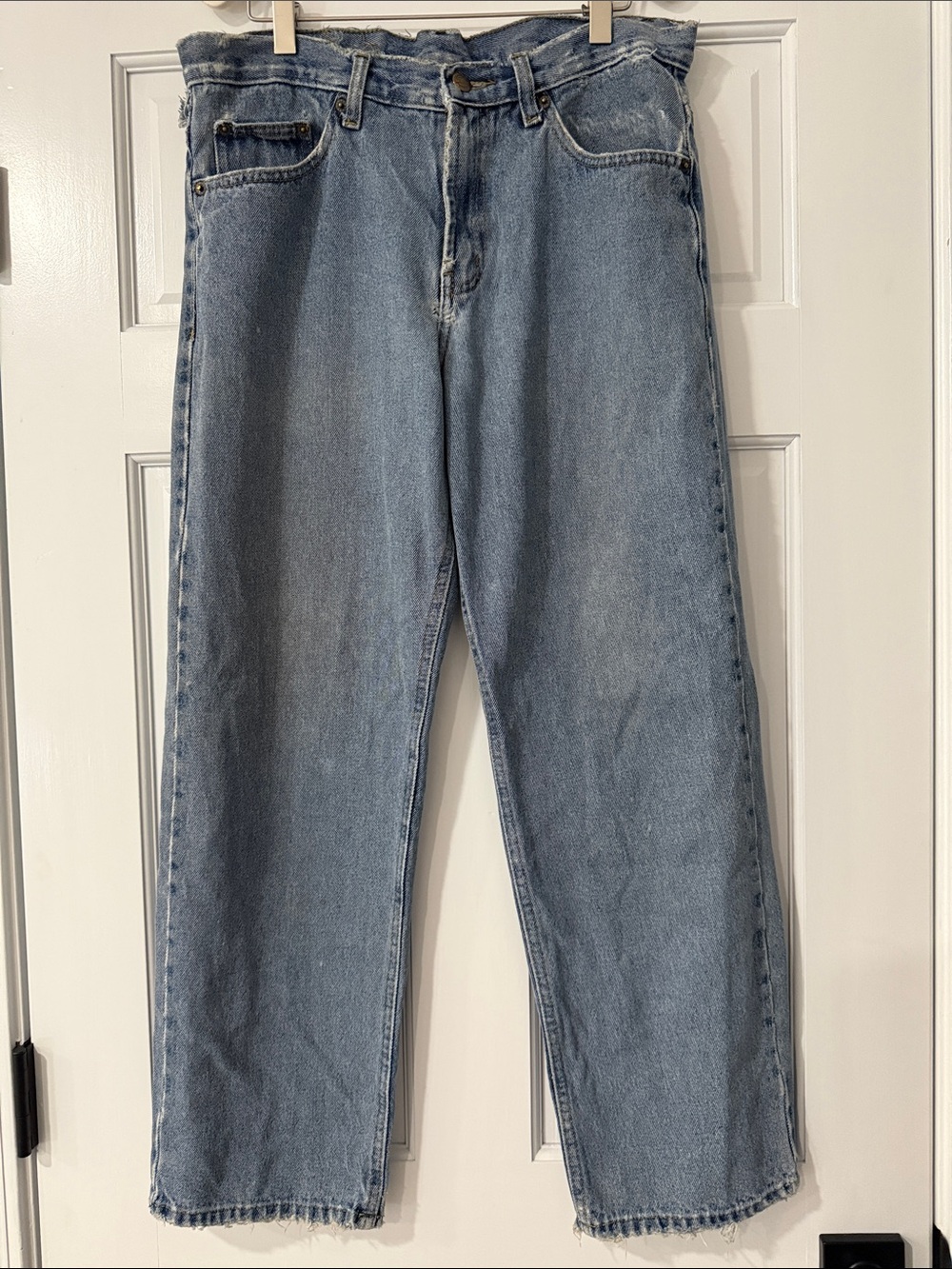RK Brand Jeans Mens Adult Size 32x30 Blue Denim Straight 100% Cotton